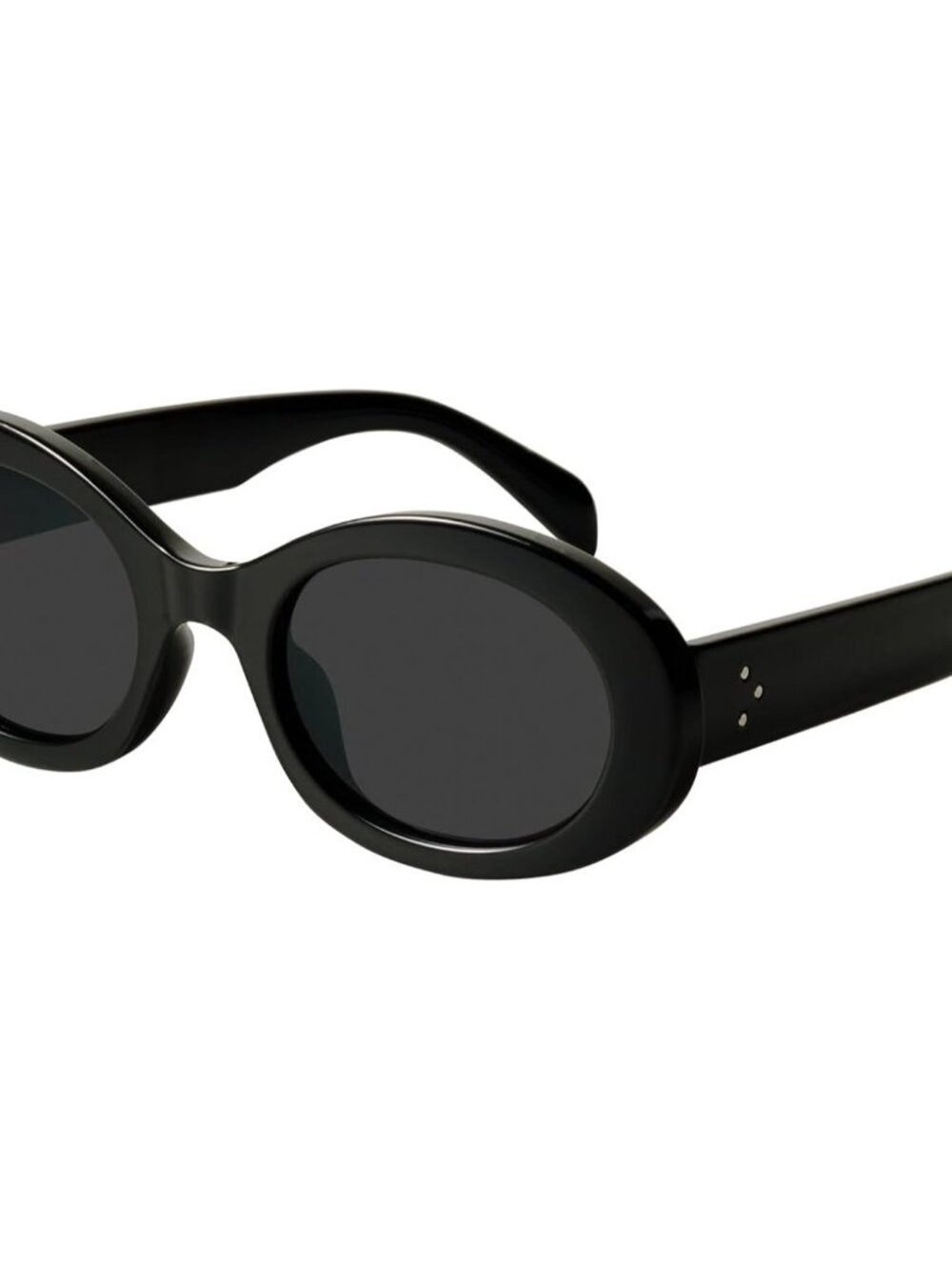 Fashionable Women's Oval Sunglasses - Lightweight Retro Style with UV Protection
